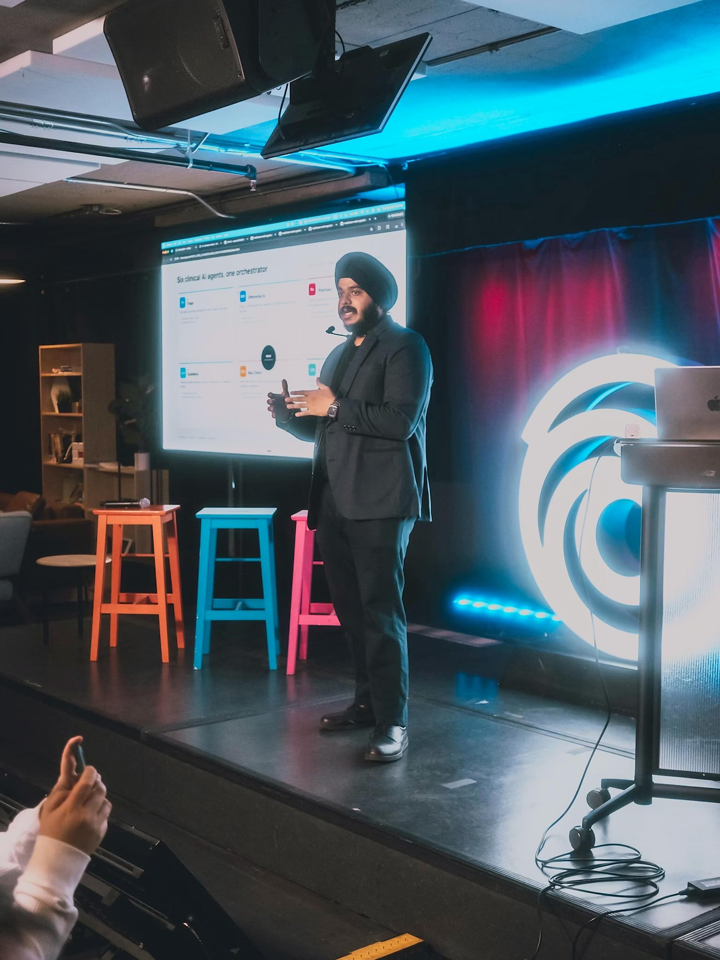 Presenting Multi-Agent Clinical Co-Pilot at Ubisoft Montréal